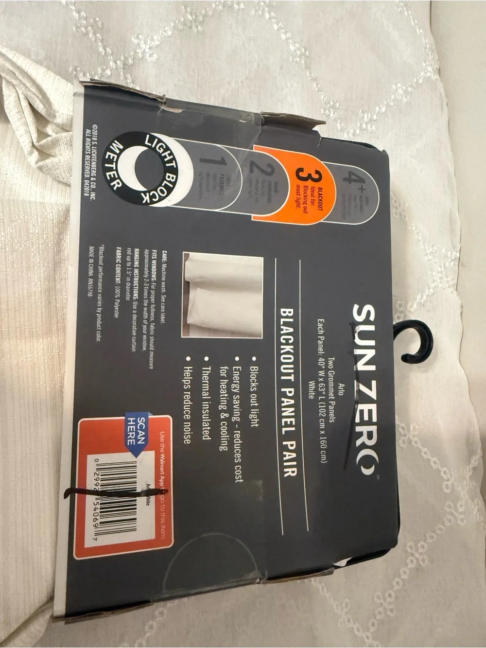 Blackout Panel 2-Pack in White
